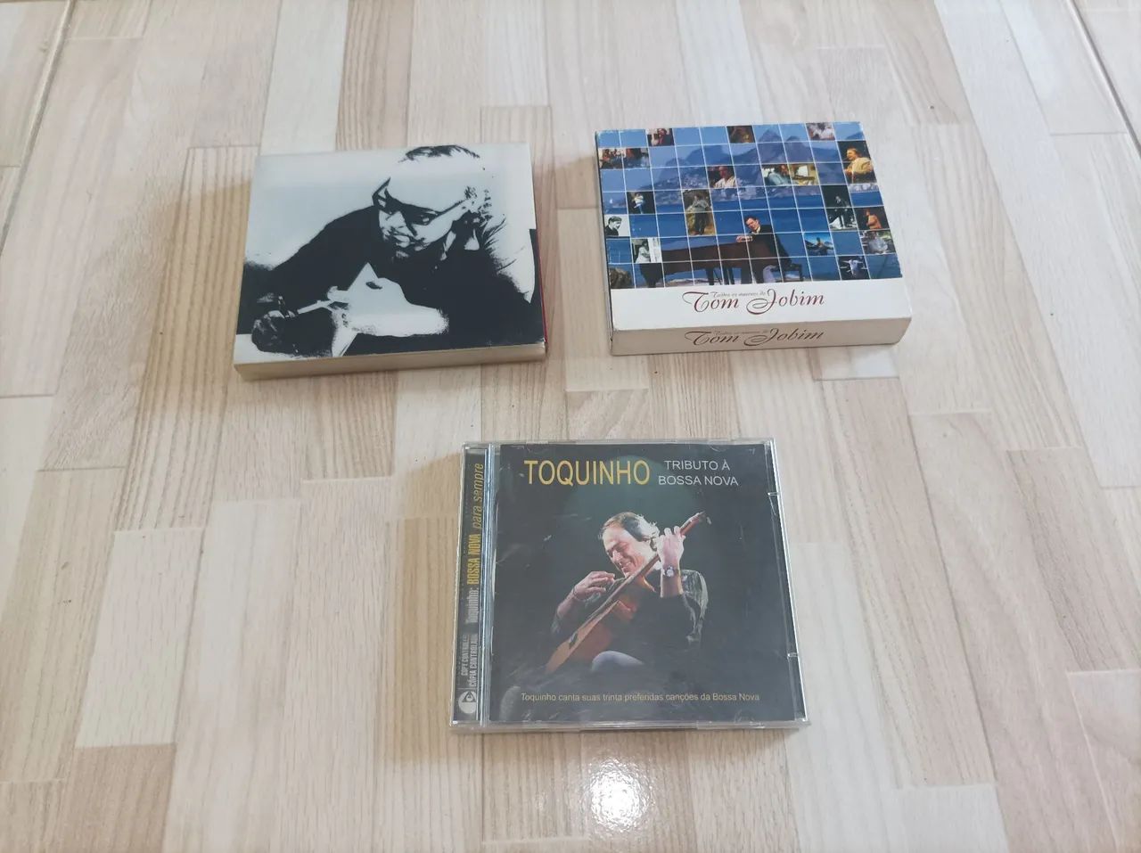 CDs de Tom Jobim e Toquinho