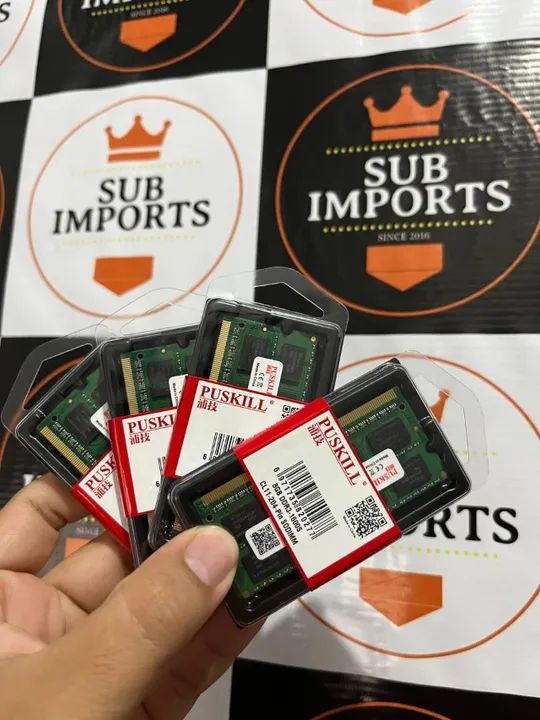 Memória Ram Ddr3 8gb 1600 Mhz Puskill - Foto 3
