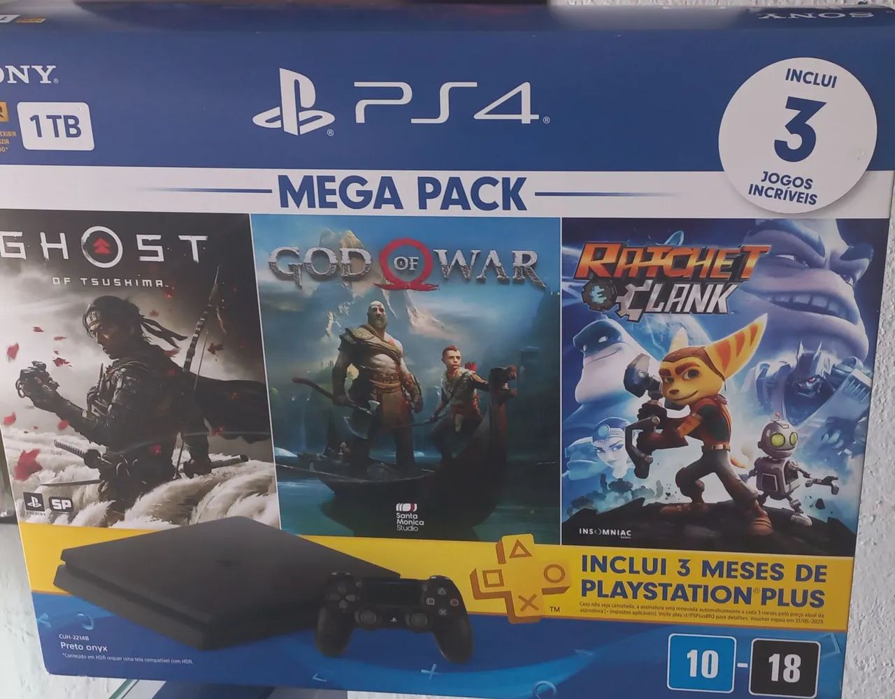Playstation 4 Mega Pack com 3 jogos incríveis - Foto 2