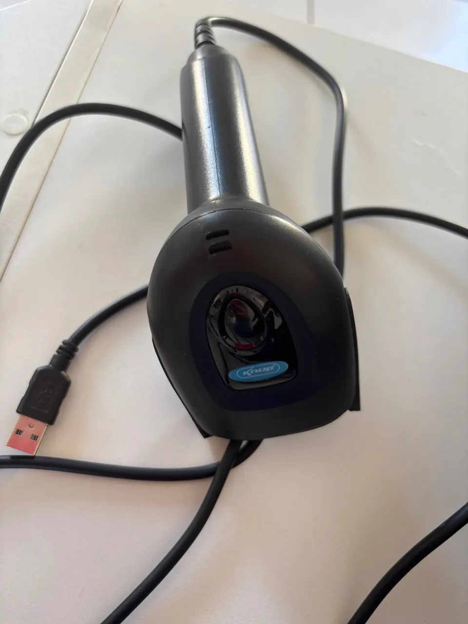 Leitor de Código de Barras Knup