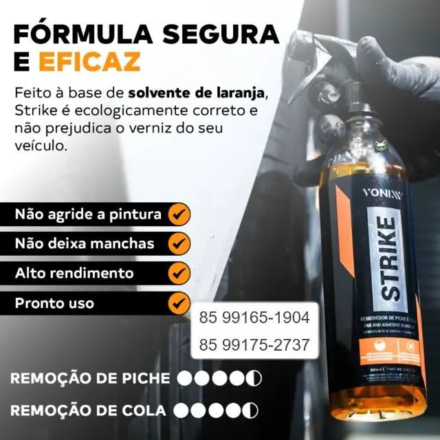 Strike removedor de piche e cola 500ml - Vonixx