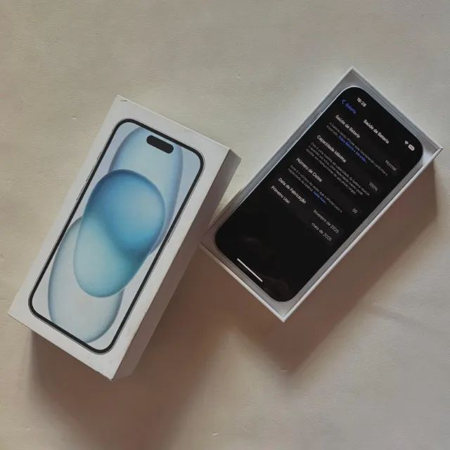 iPhone 15 128GB (Azul)  - Foto 4