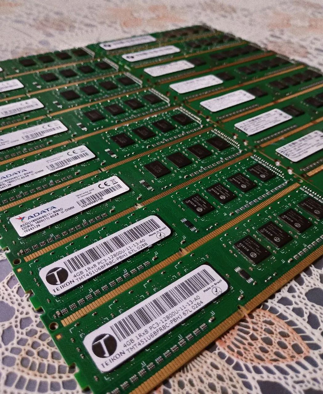 MEMÓRIA RAM DESKTOP, DDR3 1600MHz, ADATA, SMART, TEIKON