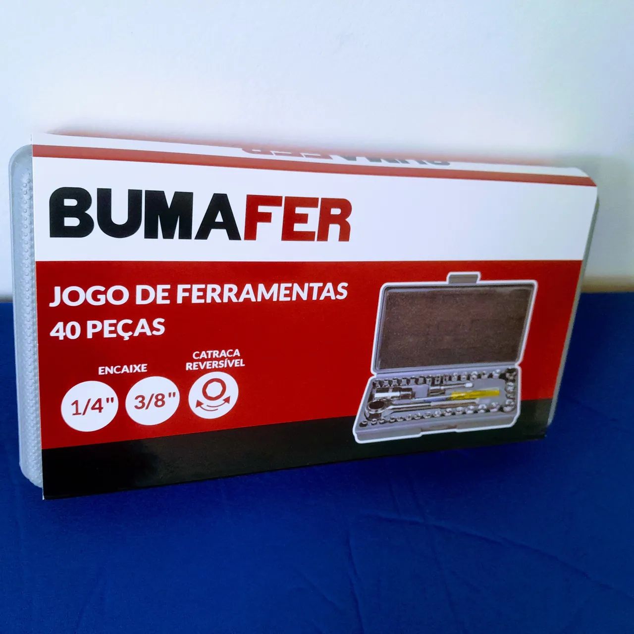 Jogo Chaves Soquete 40 Peças BUMAFER 