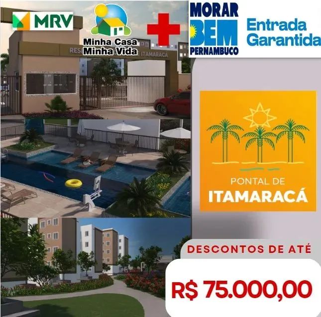 PAULISTA | MINHA CASA, MINHA VIDA | 2 QUARTOS MENSAIS A PARTIR DE R$450