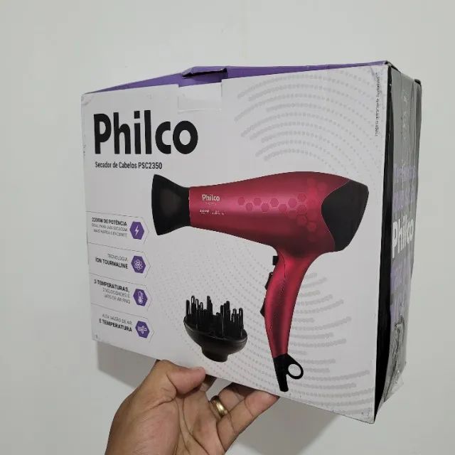 Secador de cabelo Philco bivolt - nunca usado - Foto 2