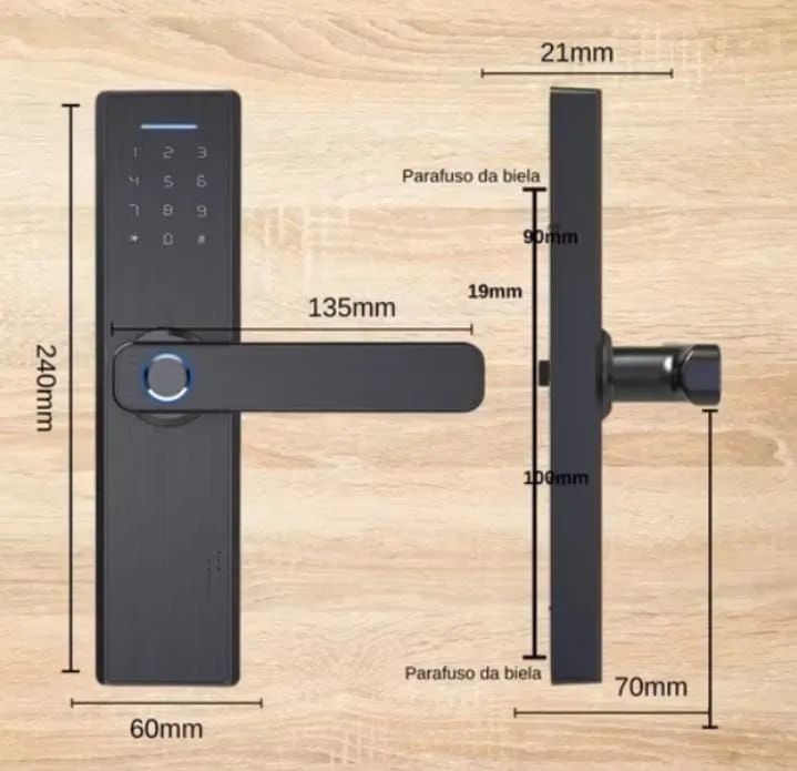 Fechadura Eletrônica Digital para Porta - Foto 6