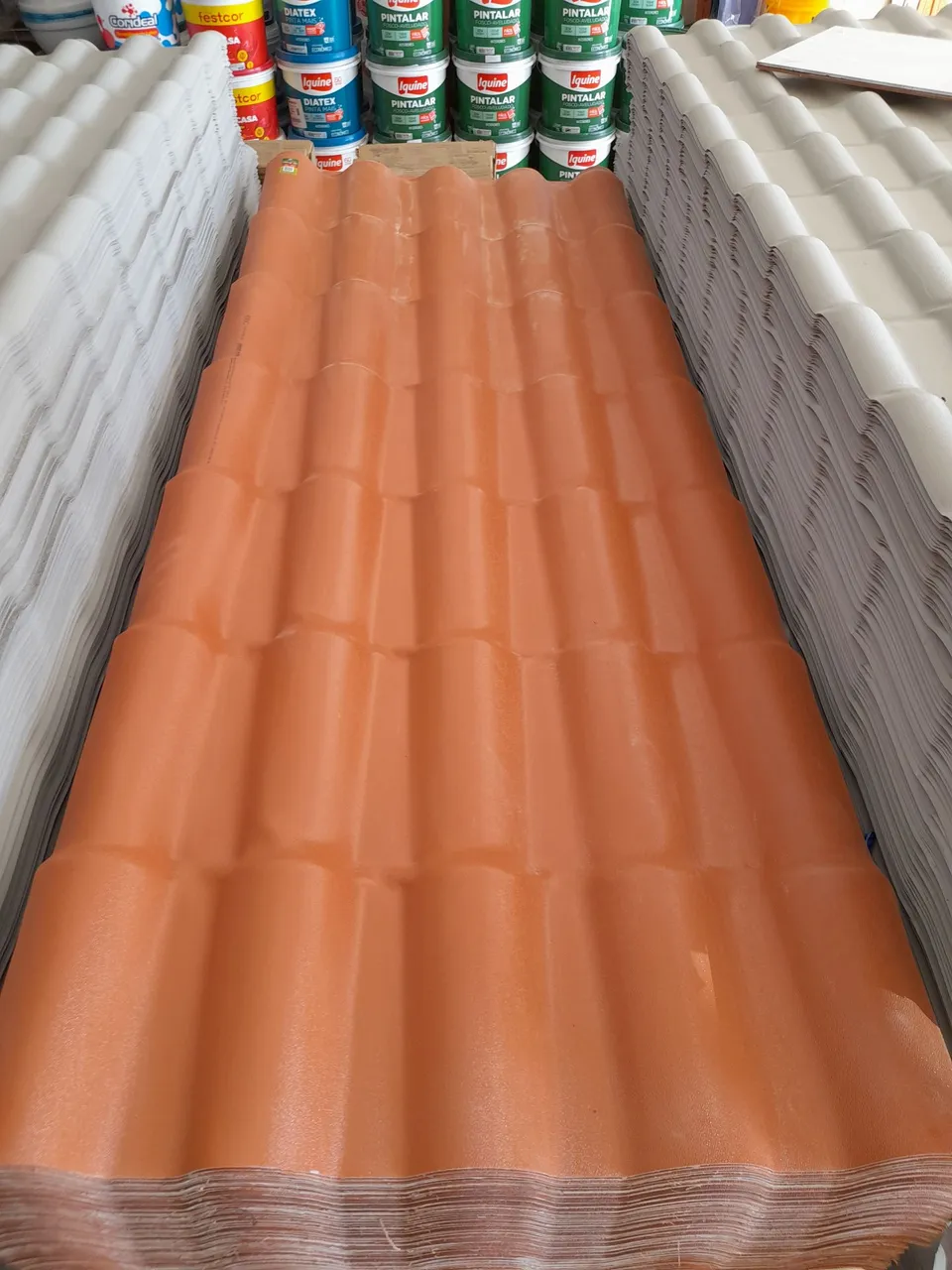 Telha pvc colonial cerâmica 230x88