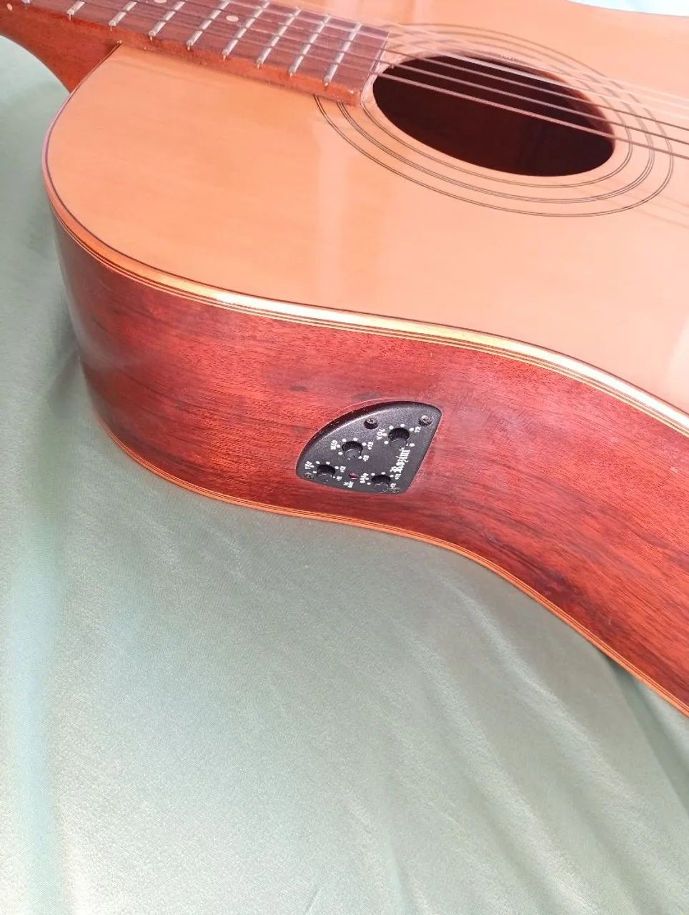 Violão rozini folk em aço 2004 - Foto 4