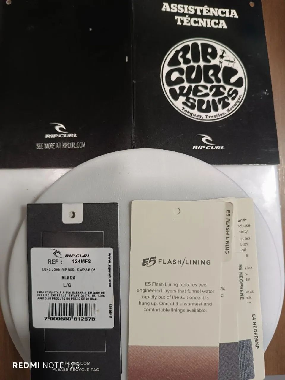 *NOVO* Long John Rip Curl Dawn Patrol "L" 3/2 - Foto 3