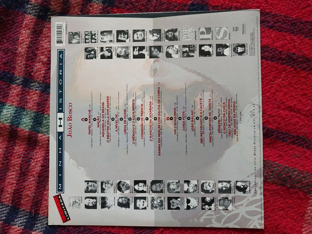 João Bosco Coletânea Minha História (1993) - Foto 2