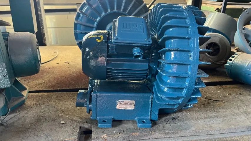Compressor Radial Turbina de Ar Soprador Ibram motor Weg 2 cv - Foto 2