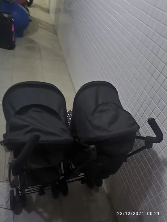 Carrinho de Bebê Duplo Twingo - Foto 6