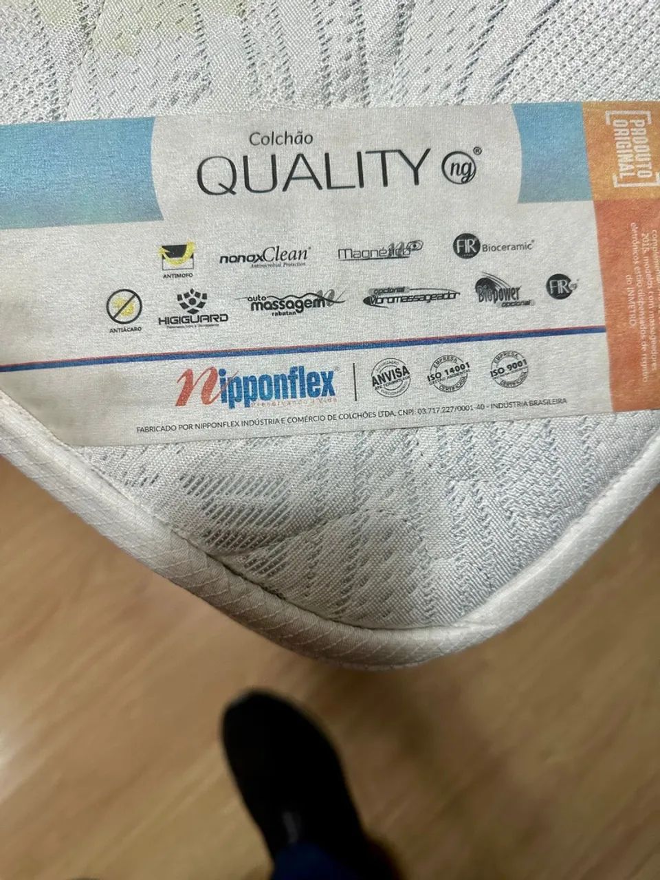 PORTU IDADE ATE 09/05 de 2200 por R$500,00   Colchão Nipponflex Quality - usado