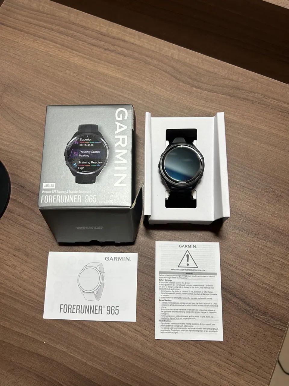 Garmin Forerunner 965 - Relógio Esportivo Premium (Pouquíssimo Uso) - Foto 3
