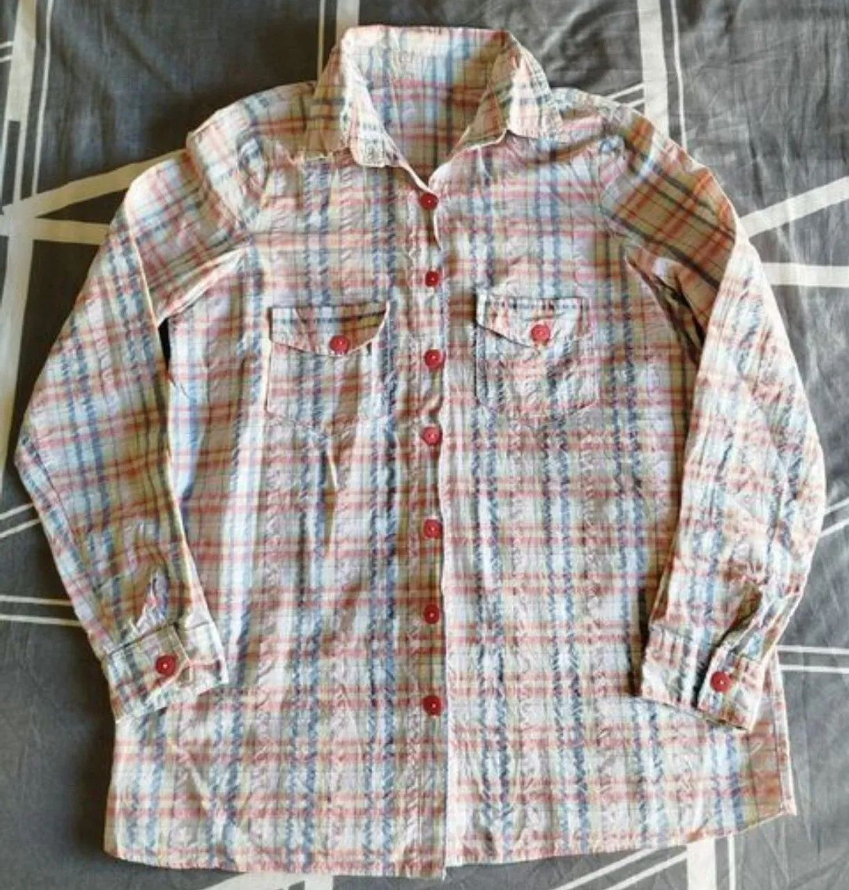 Camisas xadrez, casacos e cachecol - M - Foto 2