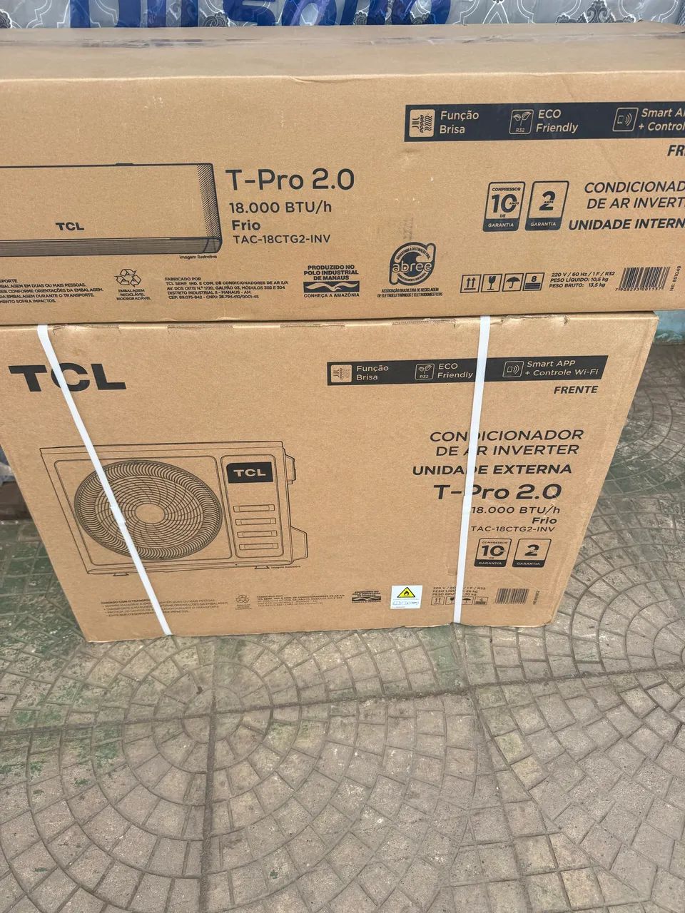 Central split 18.000 Btu?s