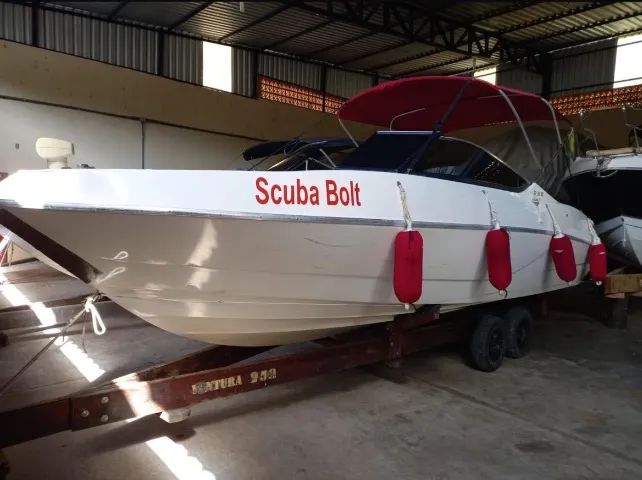 Lancha Ventura 23 motor Yamaha 200hp ano 2018 homologada 12 + 1 - Foto 7