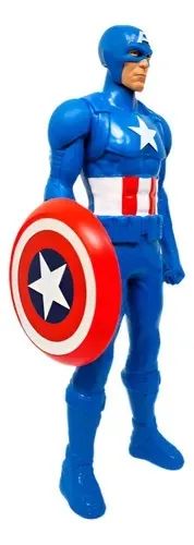 Boneco - Marvel Capitao America 20cm - F6607 HASBRO - Foto 2