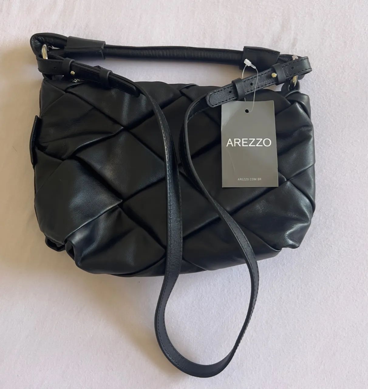 Bolsa Arezzo de Couro Nova - Foto 3