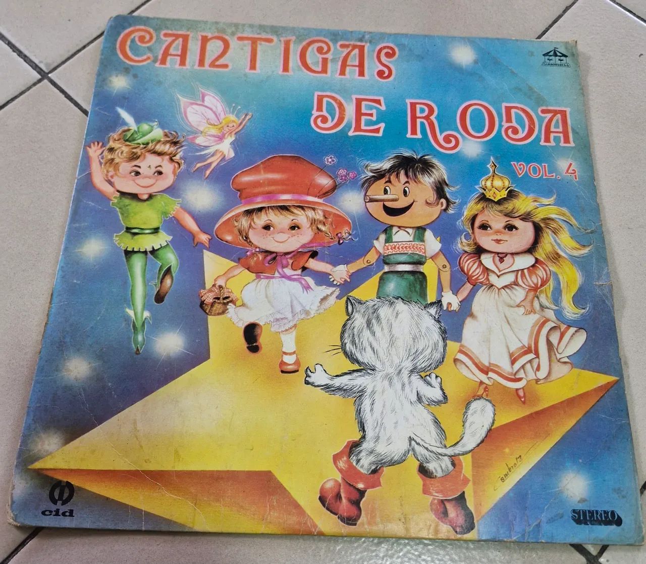 Cartigas de Roda Vol. 4 - Disco de Vinil