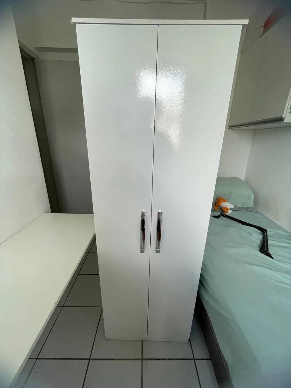 Guarda-Roupa de Solteiro Branco