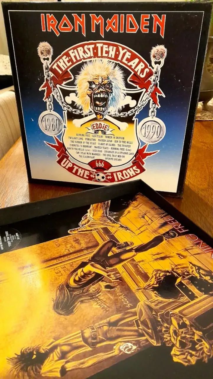 Iron Maiden - The First Ten Years - Box Original (não é refeito