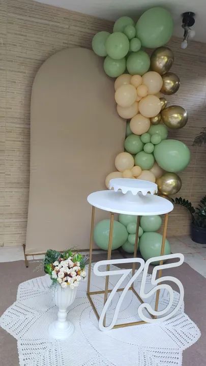 Decoração de Festa completa incluindo balões  - Foto 5
