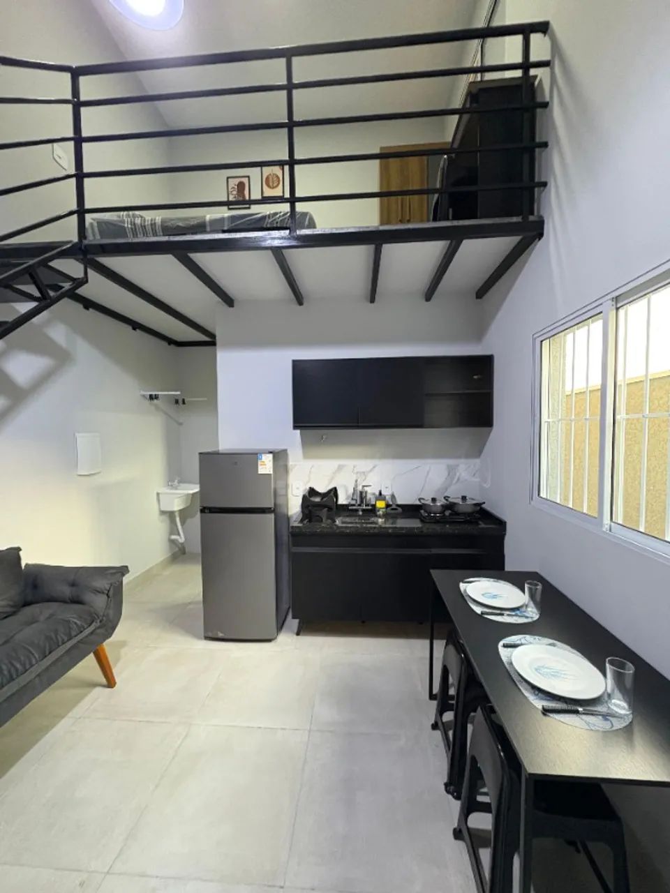  LOFT's em Monte Mor-SP 100% mobiliado c/ Internet, água e luz - Incluso 