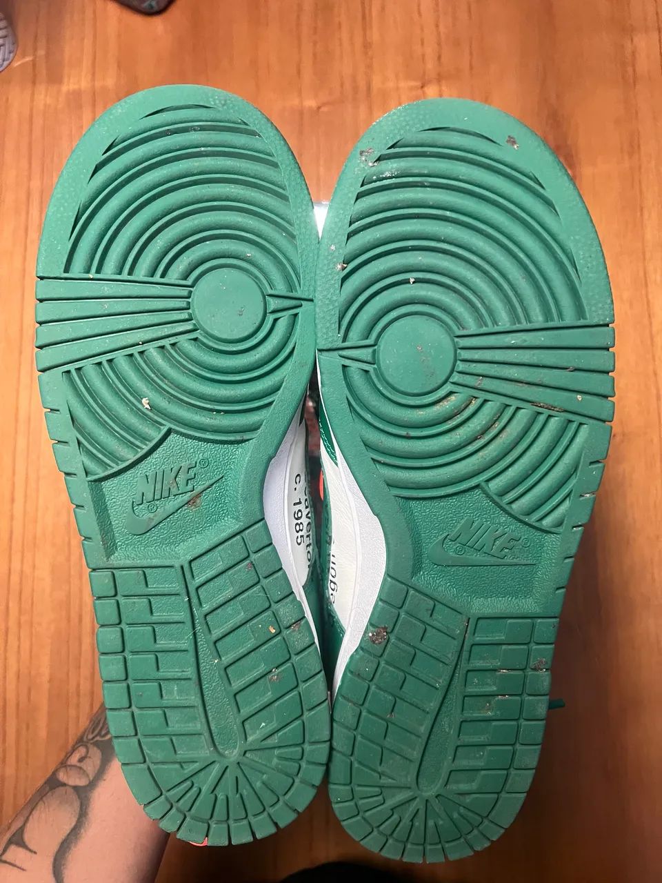 Nike Dunk x Off white Pine Green - Foto 4