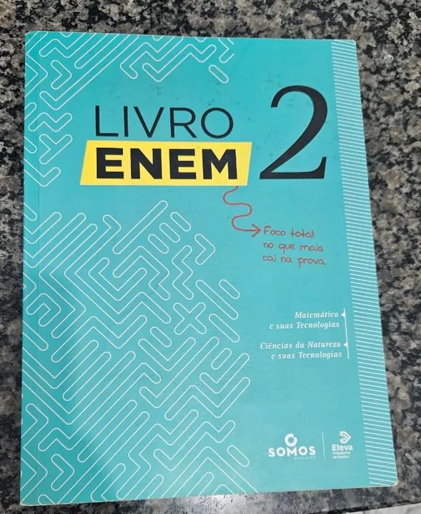 Livros pré-vestibular SOMOS e ELEVA  - Foto 2