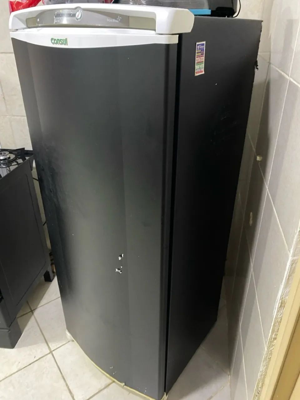 Geladeira Consul Facilite, frost free, congelador com trava, 300 L. R$ 800,00 - Foto 4