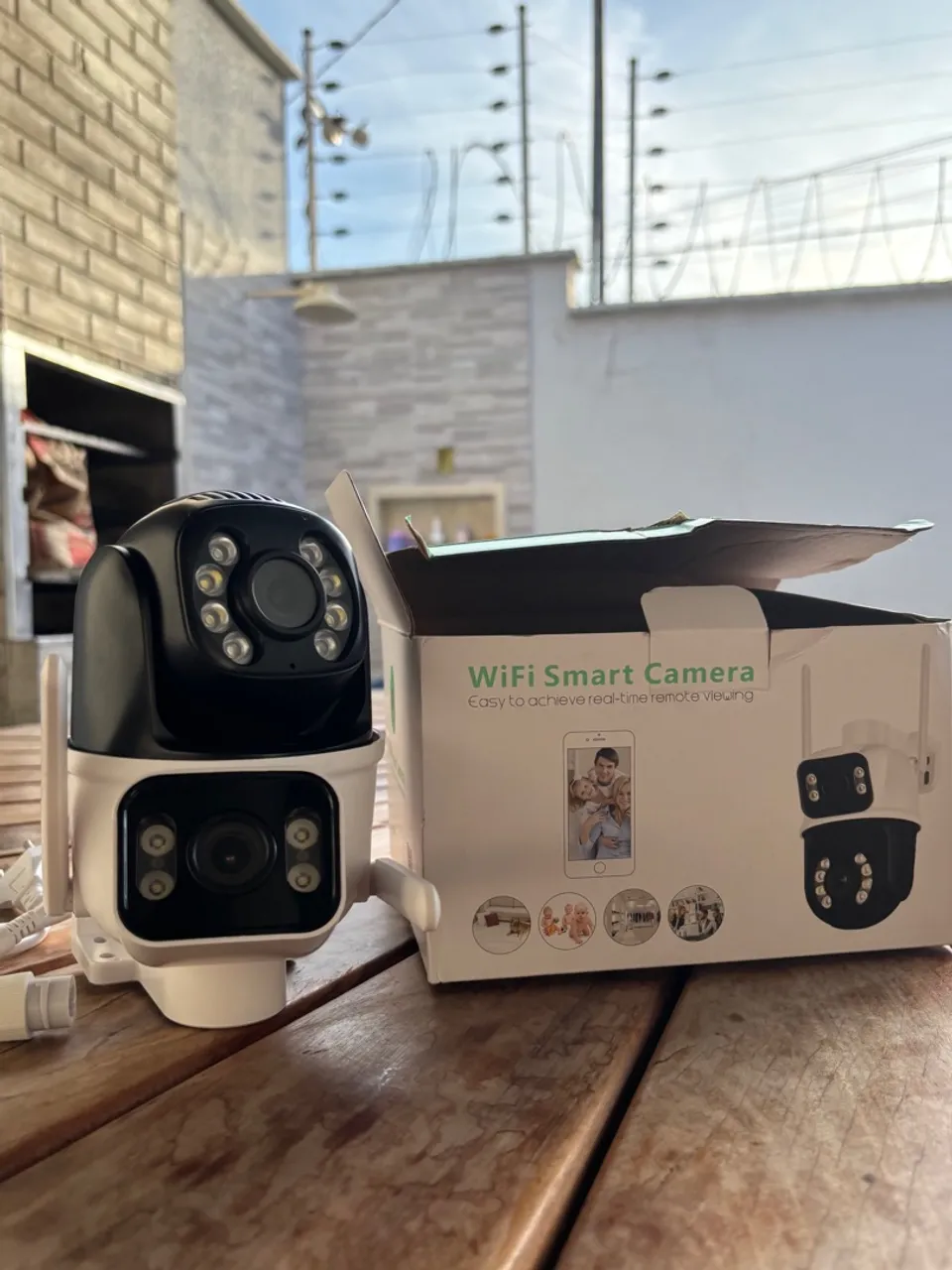 Câmera WiFi Smart - Visão Remota em Tempo Real
