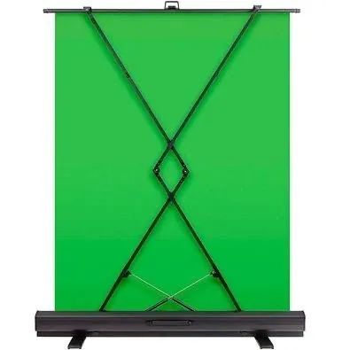 Tela Verde Fundo Portátil 1,5x2m Grande Retrátil Chroma Key - Foto 2