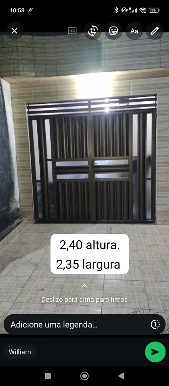 Portão e janela 64717310275074121