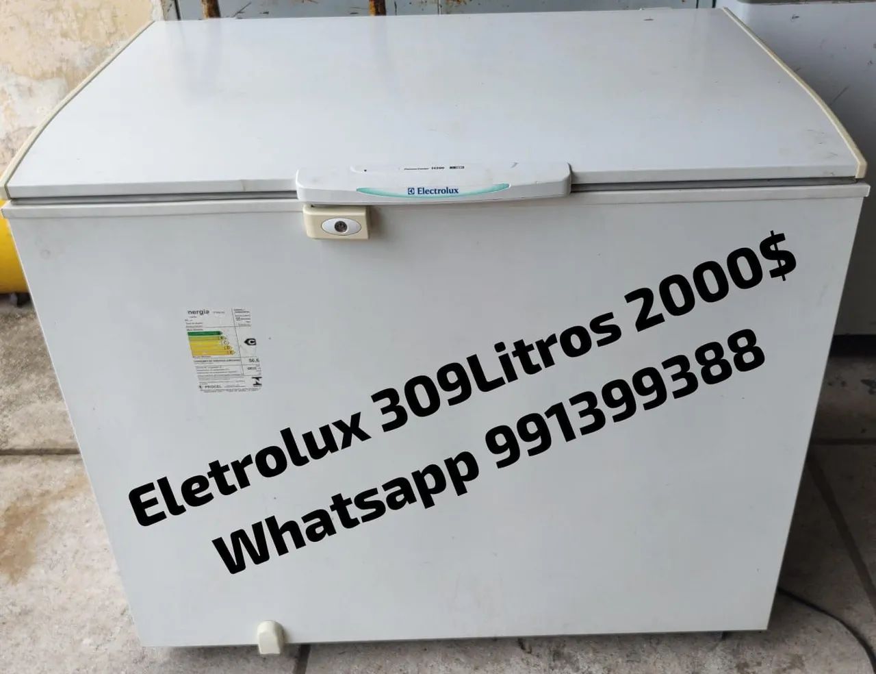 Freezer Eletrolux 309 litros estado de novo perfeito  - Foto 3