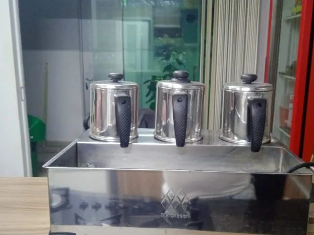 Esterilizador com 3 Bules e Estufa 5 bandeijas- ambos 220v