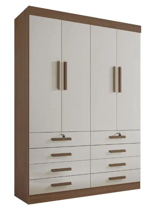 guarda roupa plus 8 gavetas