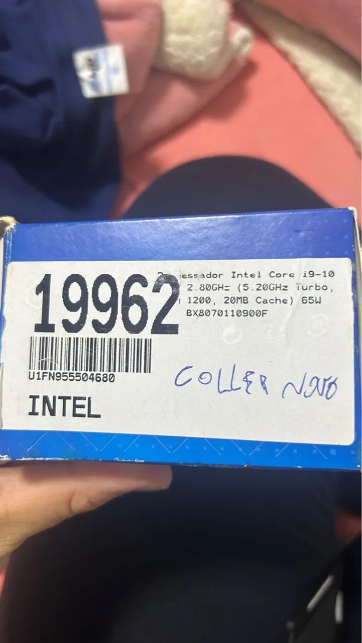 I9 10900F troco por processador inferior com volta - Foto 3