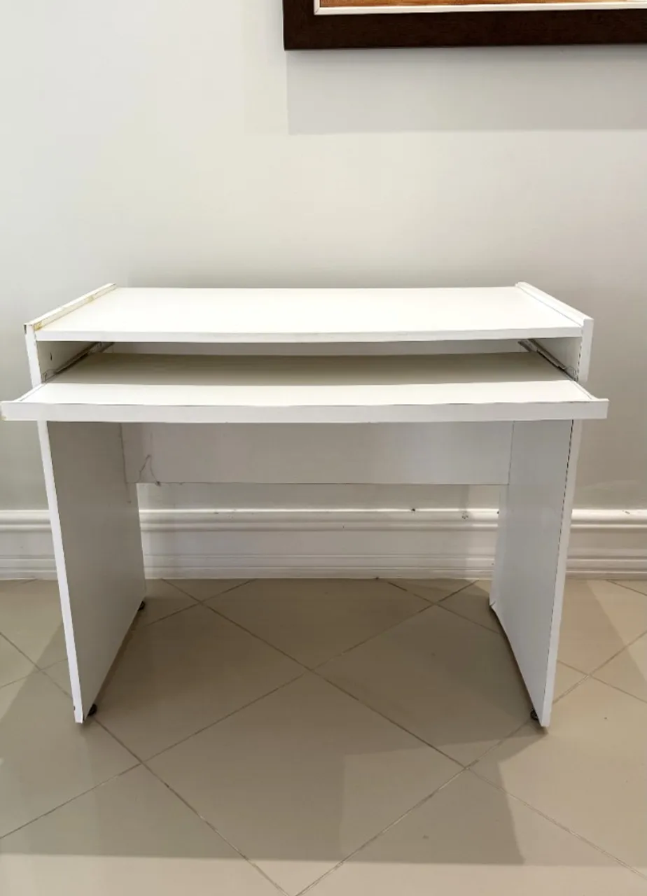 Mesa de Escritório - MDF - Branco