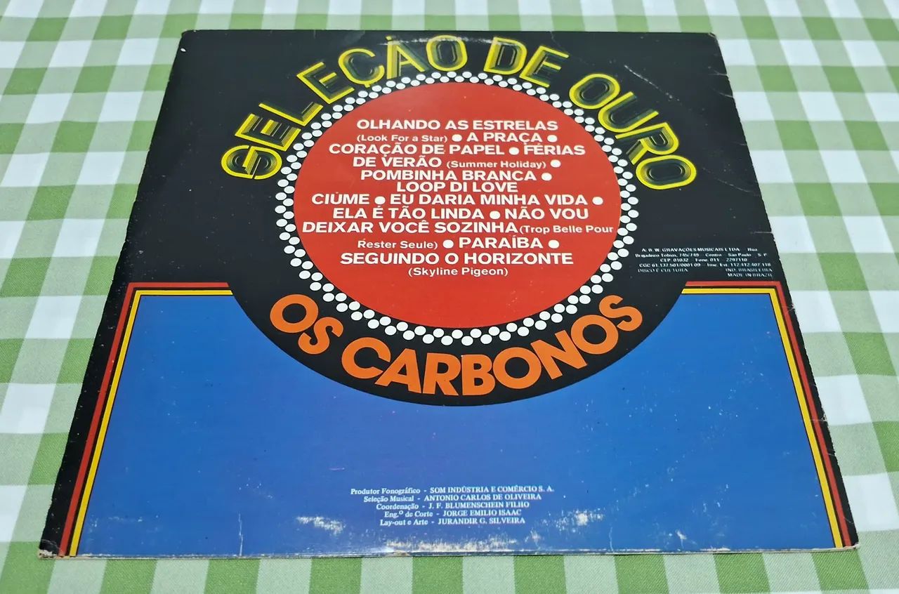 Lp Os Carbonos (Jovem Guarda) - Foto 2