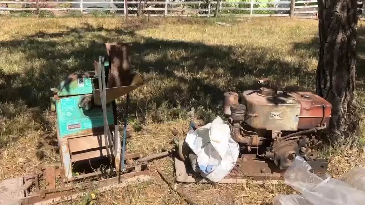 Motor Yanmar NB13 e Ensiladeira Nogueira 