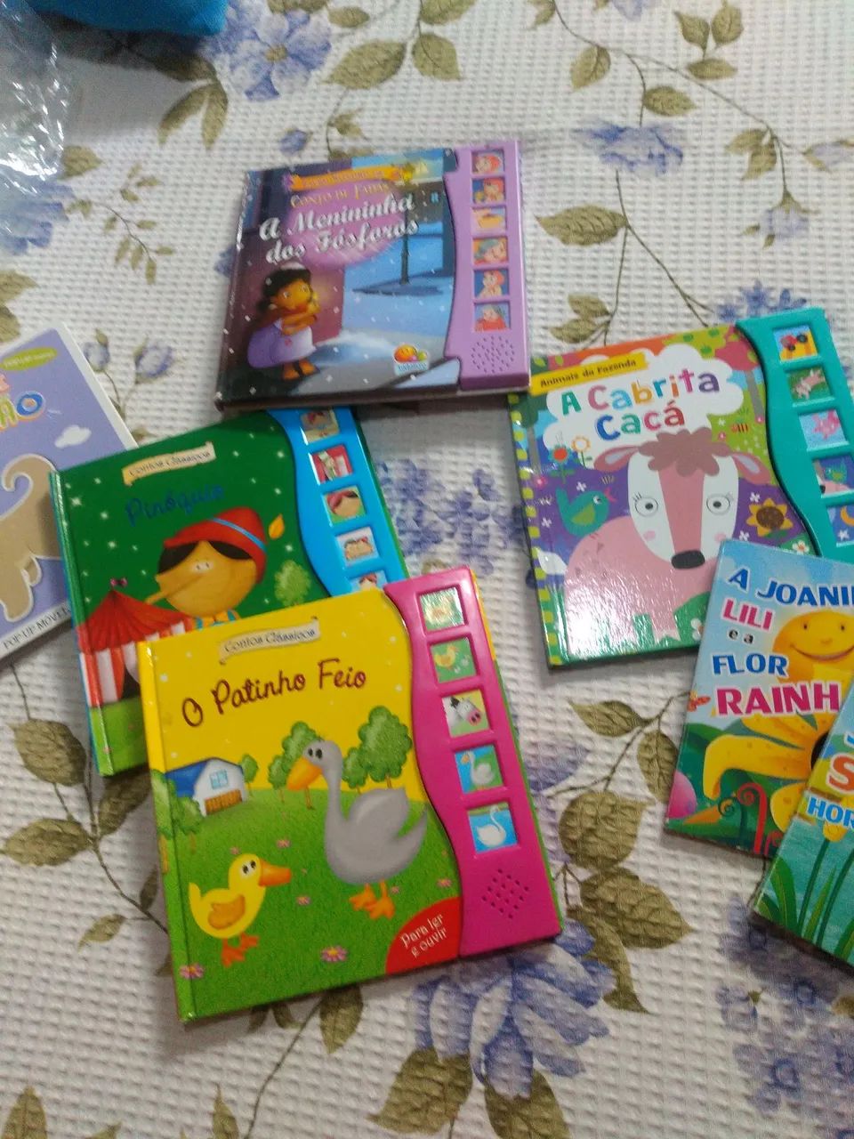 Livros infantis interativos com som!