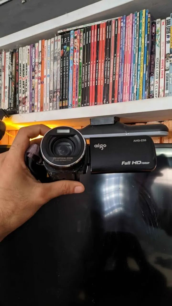Filmadora, gravadora, máquina fotográfica, câmera aigo fullhd 1080 - Foto 5