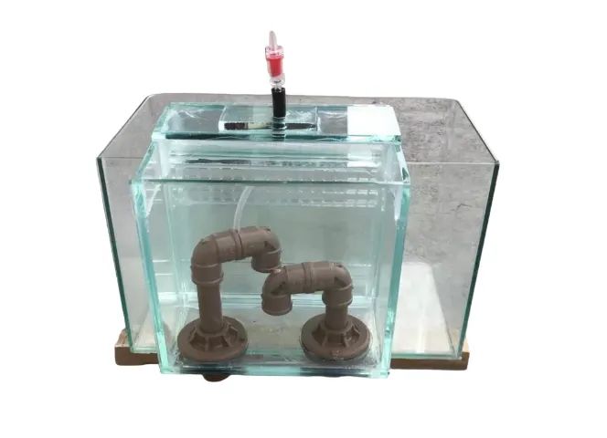 Overflox box para aquários de até 500 Litros - Sistema para saída da água para o sump