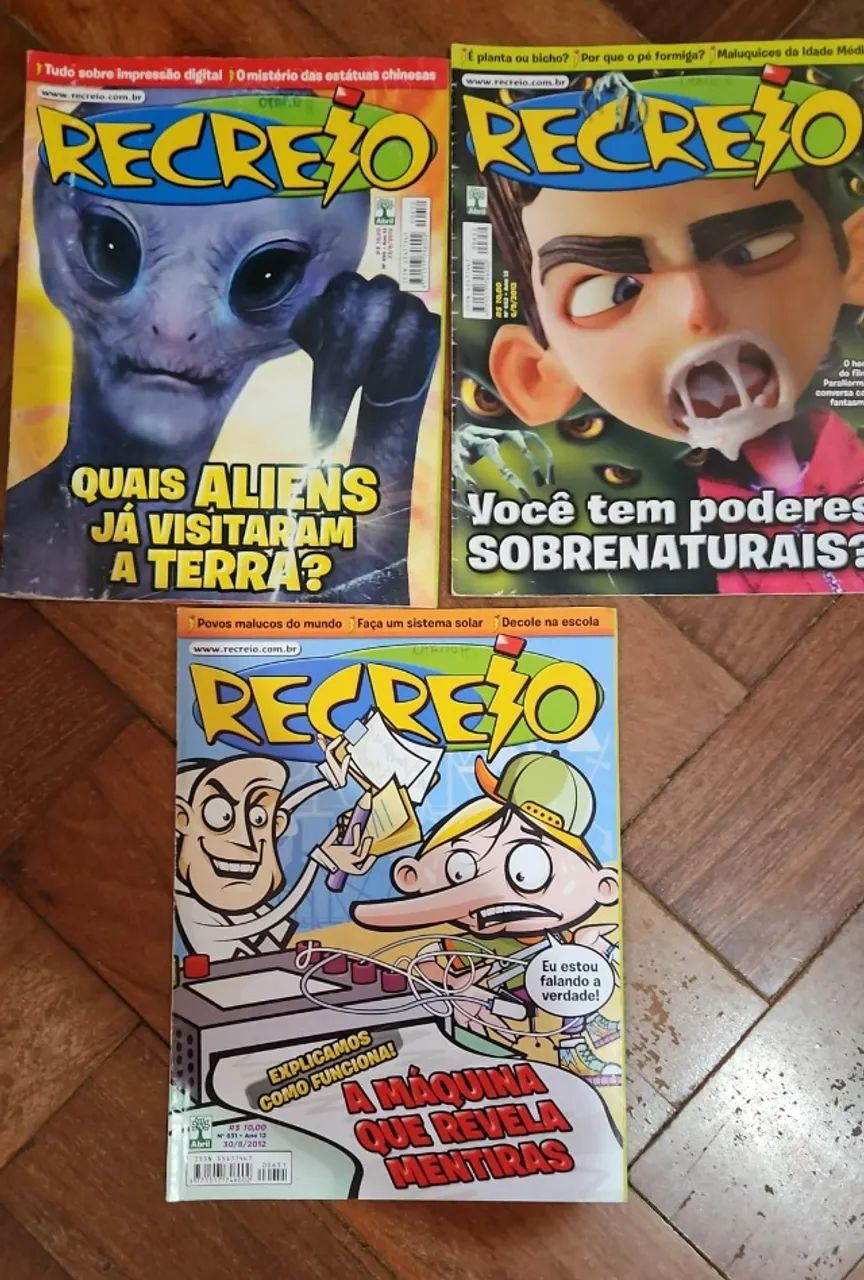Lote Desafio Alien - Revista Recreio - Foto 3