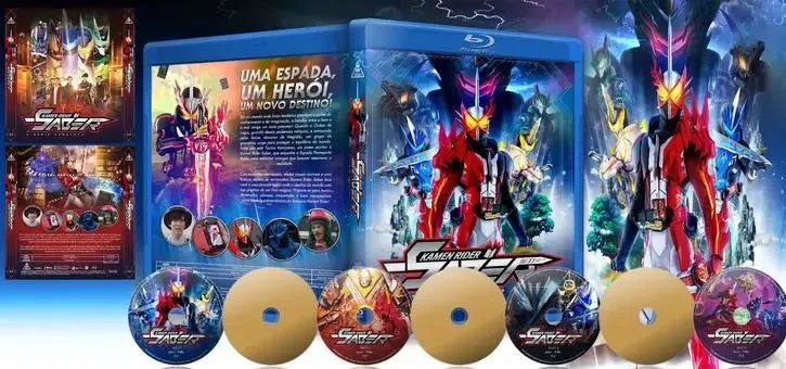Kamen Rider Saber - Blu-ray - Novo