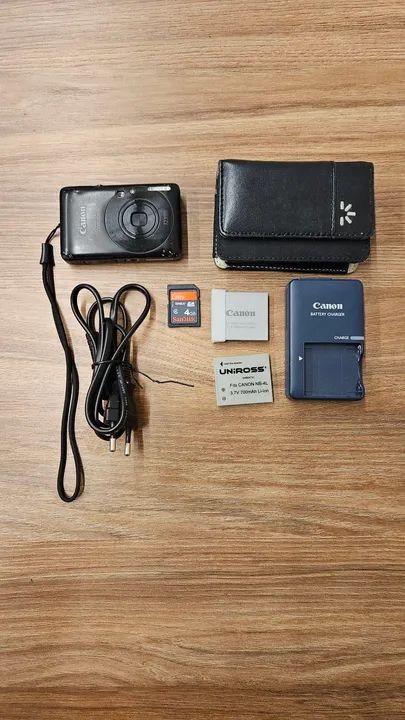 Câmera Digital Canon IXUS 100 IS - Foto 2