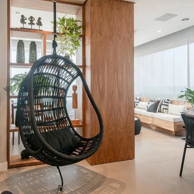 BALANÇO PARA ÁREA EXTERNA - JARDIM, PISCINA, VARANDA (CORDA NÁUTICA)