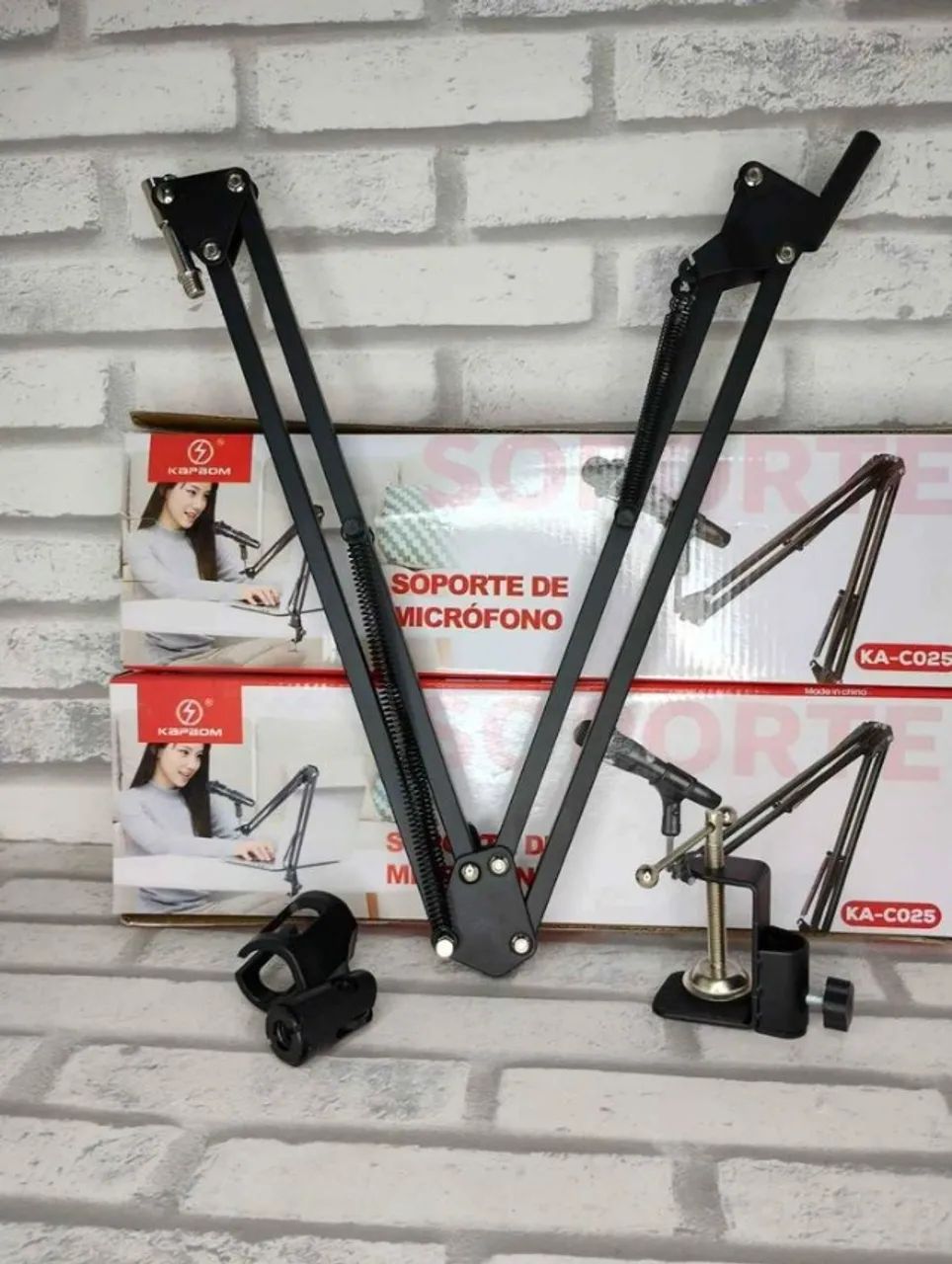 Braço Articulado - Pedestal para Microfone (Entrego) - Foto 2